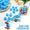 thumbnail image 3 of 300pcs Pom Poms 20mm Pom Poms Fuzzy Pompoms For DIY Crafts Decorations, 3 of 9