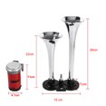 thumbnail image 1 of Double Trompette, Compresseur Abordable Facile à Installer pour Double Cornet d'Air, 1 of 8