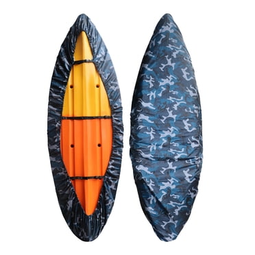 Kayak Cover Waterproof Resistant Kayak Cover Kayak Storage Dust Cover for Boat Kayak Canoe Paddleboard