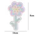 thumbnail image 4 of 8PCS Fuse Beads Board Clear Plastic Fuse Beads Pegboard with Colorful Cards, 4 of 10