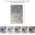 thumbnail image 2 of JV Home Area Rug Oushak Grey 4'x6' Washable Carpet Anti Slip, 2 of 6