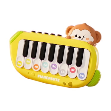 Mini Jouet Piano Éducatif pour Bébés – Clavier Multifonction avec Lumières, Musique et Sons d'Animaux (0-3 Ans)