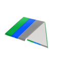 thumbnail image 1 of Bâche de Remplacement Imperméable pour Balançoire, Ensemble de Bâche, Toit de Tente, Pare-Soleil, Vert Bleu Gris, 1 of 8