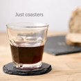 thumbnail image 2 of 4 PCS Round Slate Black Coasters Handmade Coasters for Drinks, Beverages, Wine Glasses, 2 of 6