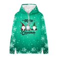 thumbnail image 4 of Qertyioot Chandail d'Hiver pour Femmes Mode Imprimé Noël, Manches Longues Col Rond Chaud Ample Tendance Tricoté, 4 of 4
