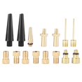 thumbnail image 2 of 15pcs Bike Valve Adapter Set, High Strength Copper and Plastic Bicycle Valve Adapter for SV AV DV Valve Inflatable Bikes Balloon, 2 of 8