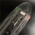 thumbnail image 4 of mmirethe 22 Inches Four-wheel Mini Skateboard LED Flashing Skateboard Retro Skateboard No.2, 4 of 6