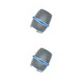 thumbnail image 2 of Transemion Grille de Microphone de Remplacement Remplaçant Tête de Micro Filaire Sans Fil Détachable Type 4 2ensemble, 2 of 6