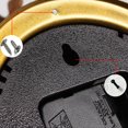 thumbnail image 4 of 4.5 Inch Brass Nautical Tide Clock with Barometer, Thermometer and Hygrometer, Weather Station for Sailing, 4 of 4