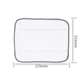 thumbnail image 3 of Binwennn Hand Towel Kitchen Microfiber Thick Dish Towels Microfiber Mop Pads Replacement For Steam Mops High Absorbency Durable Easy To Attach Fit Most, 3 of 4