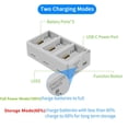 thumbnail image 4 of CNKOO Convenient 3-Way Battery Charger Full and Storage Charging Modes for DJI Mini 3 Pro Long Lasting Batteries, 4 of 9