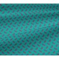 thumbnail image 5 of oneOone Georgette Viscose Fabric Leaves & Floral Block Decor Fabric Printed BTY 42 Inch Wide, 5 of 5