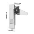 thumbnail image 2 of Miangastore File Cabinet Lock Replacement Zinc Alloy 1 Set 3.35X0.98X0.83In, 2 of 8