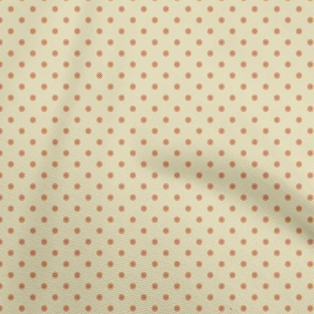 oneOone Polyester Spandex Light Yellow Fabric Florals Sewing Craft Projects Fabric Prints By Yard 56 Inch Wide