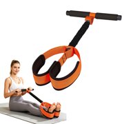 CY5O5ee Durable Pedal Resistance Band with Handle, Multifunction Tube/Petal/Foot/Full Body Resistance Bands, Thickened Latex Tubes and Soft Foam Fabric Foot Pedal, Sit Up Exercise Equipment