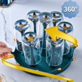 thumbnail image 3 of MesaSe Cup Drying Rack  Great Countertop Drying Rack  Drinking Glass and Sports Bottle Drainer Stand  Plastic Bag Dryer and Mug, 3 of 10