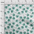 thumbnail image 2 of oneOone Polyester Spandex Green Fabric Tropical Palm Tree Sewing Material Print Fabric By The Yard 56 Inch Wide, 2 of 5