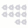 thumbnail image 4 of Esquirla 10 Pieces Lamp Shade Reducer Rings Lamp Rings Sturdy Lamp Accessories Washer E27 to 11mm, 4 of 8