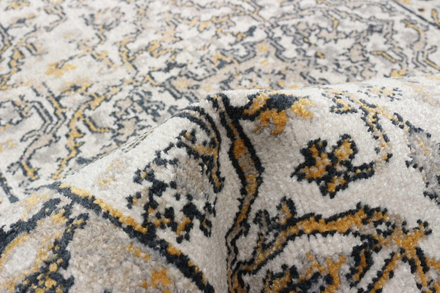 Tapis Lavable ECARPET Oriental pour Chambre, Salon, Chambre d'Enfant