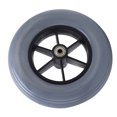 thumbnail image 1 of Electric Wheelchair Caster, Durable 194mm Simple Installation Wheelchair Wheel PU  For Replacement, 1 of 8
