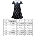 thumbnail image 3 of HAWEE Robe de Costume de Wednesday Addams avec Sac pour Enfants, Robe d'Uniforme Noire d'Halloween pour Filles Robe de Costume Addams pour Fête Cosplay, 3 of 5