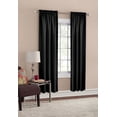 thumbnail image 1 of Mainstays Solid Color Room Darkening Rod Pocket Curtain Panel Pair, 1 of 5