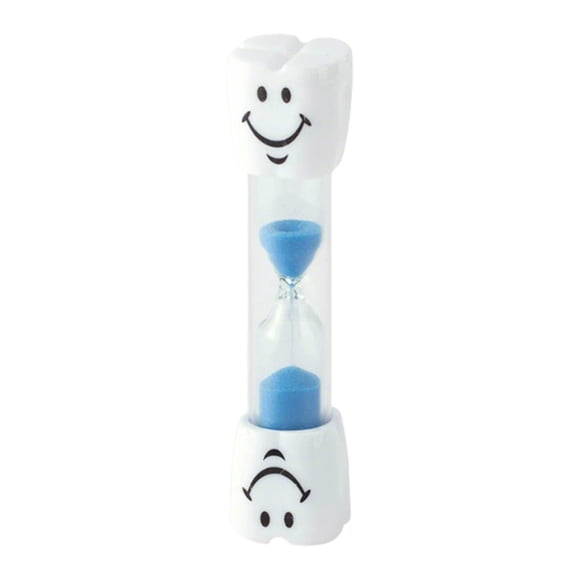 Big Eye Timer Sandglass with Cartoon Design, 3.54×0.9 inch, Blue