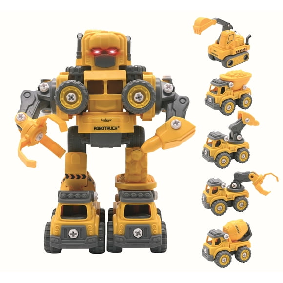 RoboTruck, Trousse de robot 5 en 1 avec Effets Lumineux et Sonores