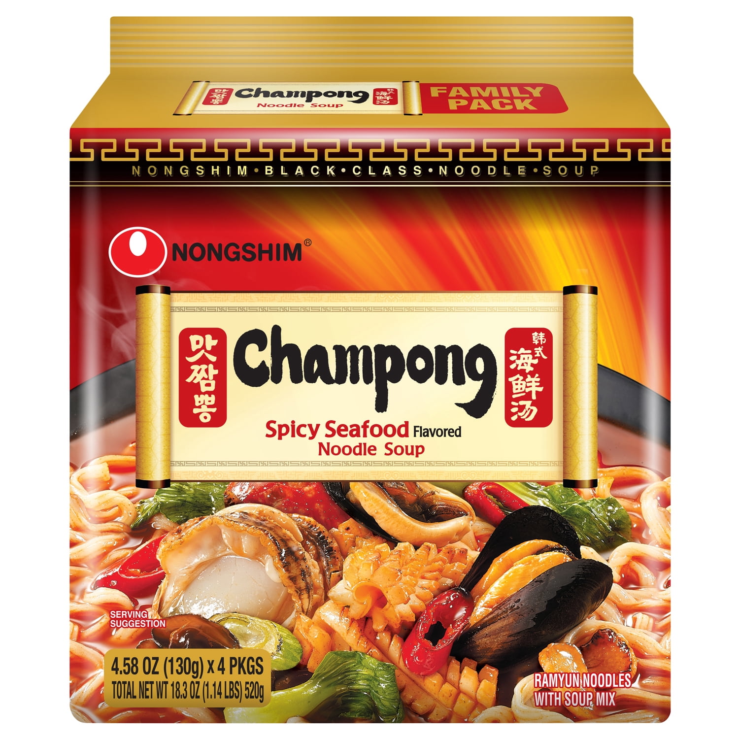 Nongshim Champong Soupe de Nouilles