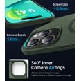 thumbnail image 4 of Entronix Heavy Duty Case For iPhone 15 Pro Max,14 Pro Max, Translucent Matte Back, Magnetic Sturdy Case, Green, 4 of 5