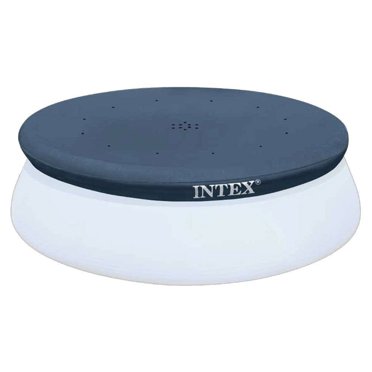 Intex Housse en Vinyle pour Piscine hors Terre Ronde Easy Set de 10 Pieds, Bleu