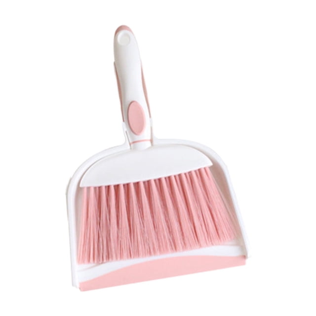Dustpan and Brush Set,Cleaning Brush Set Dustpan and Brush Set Handheld Dustpan and Brush Comfortable Grip Brush and Dustpan for Sofa Tabletop Bedroom Tent Cleaning Hair Brush Set