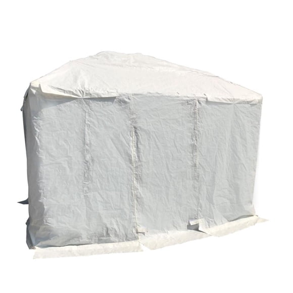 F. Corriveau International - Abri d'Hiver pour Gazebo, 8 Pieds x 8 Pieds, Blanc