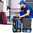 thumbnail image 1 of EGNMCR Trousse d'Outils Polyvalente pour Tournevis en Acier au Carbone 115 en un, 1 of 3