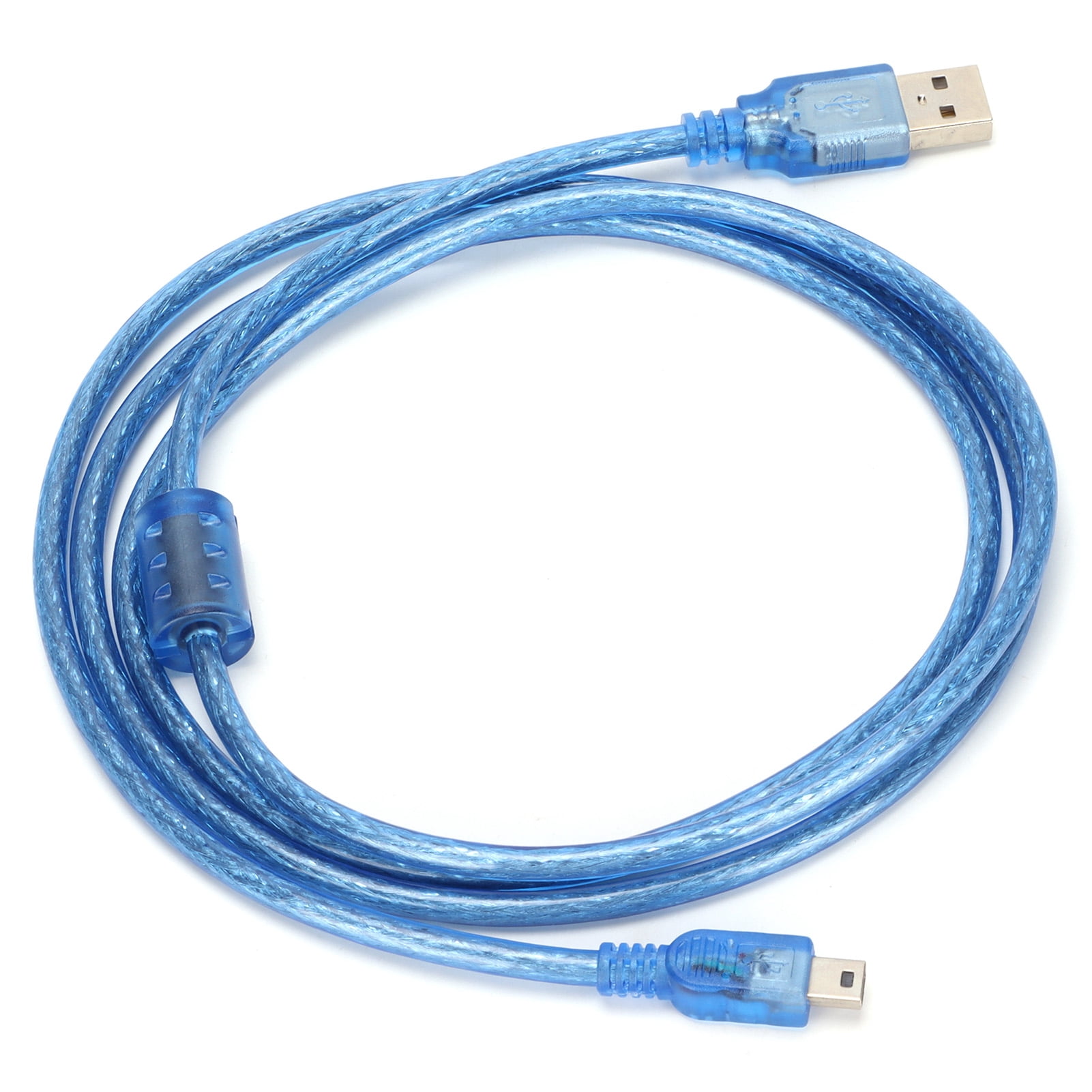 USB Charging Cable, Light USB To MINI5P Charging Cable  for PDAs for Mobile Phones 1.5M