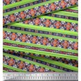 thumbnail image 2 of Soimoi Poly Georgette Fabric Ikat Southwestern Decor Fabric Printed Yard 42 Inch Wide, 2 of 3