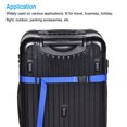 thumbnail image 5 of Unique Bargains Suitcase Belts with Quick Release Buckle Luggage Straps, Blue 2 Pack, 5 of 5