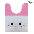 thumbnail image 1 of Coofit 50PCS Candy Bag Rabbit Ears Design Treat Bag Party Favor Bag for Cookies Candy, 1 of 10