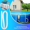 thumbnail image 4 of Dvkptbk Water Pipes 4-Piece 1.25-Inch Pool Hose 39-Inch Long Accessory Pool Pump Replacement Hose Above Ground Pool Filter Pump Using 1 1/4 Diameter Hose Swimming, 4 of 6