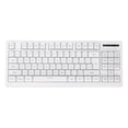 thumbnail image 1 of RGB Mechanical Keyboard, Power Saving Mode 1800MAh Battery  Gaming Keyboard RGB Lighting Effects 87 Keys  for PC White,Black, 1 of 8