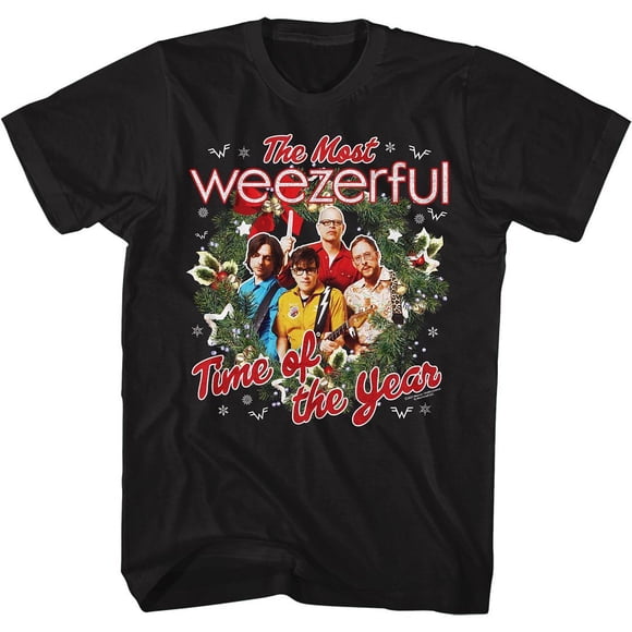 Weezer Weezerful Black Adult T-Shirt