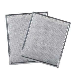 Podoy Wb6X486 Microwave Grease Filters Replacement Parts Compatible With Ge Hotpoint 9 By 7.75 Range Oven Hood Aluminum Filter (Pack Of 2)
