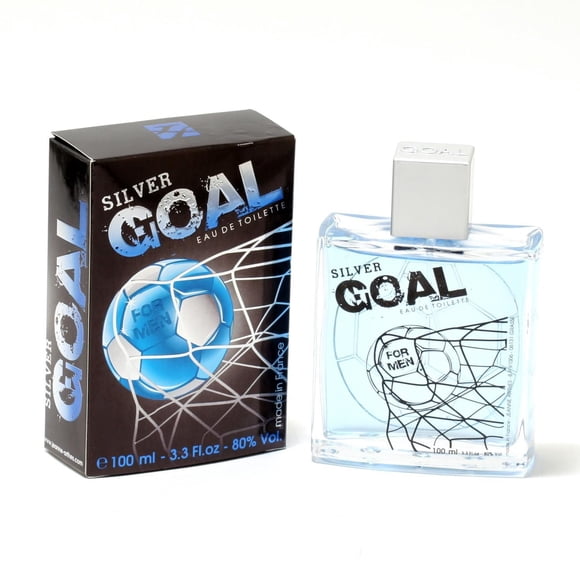 Jeanne Arthes Silver Goal For Men Eau De Toilette Spray 3.4 OZ