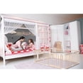 thumbnail image 4 of Pemberly Row Baby Solid Wood Saftey Gate in Off White with White connector, 4 of 8