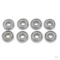 thumbnail image 1 of koolsoo 16 Pcs Planche à Roulettes Sans Friction Portant Longboard en Acier Chaussures de Hockey Roue Rouleau, 1 of 9