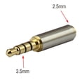 thumbnail image 5 of DPTALR 3.5mm Male To 2.5mm Female Stereo Audio Headphone Jack Adapter Converter, 5 of 5