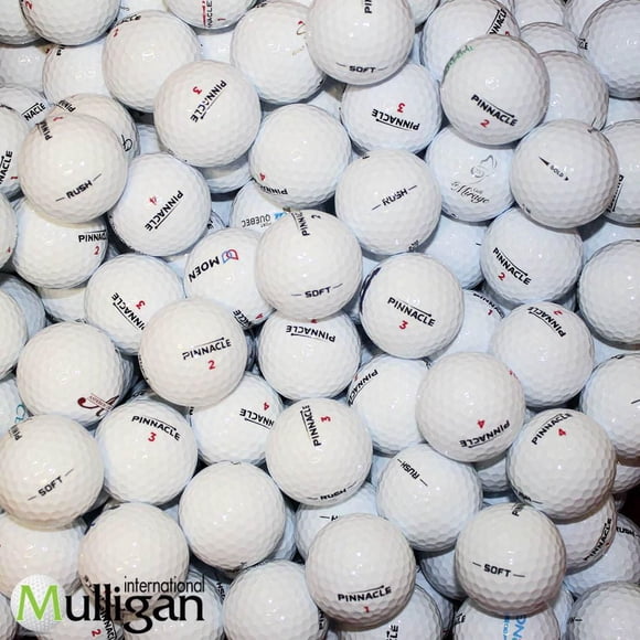 Mulligan - 50 balles de golf récupérées Pinnacle modèle variées 5A/4A