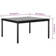 thumbnail image 4 of vidaXL 6 Piece Garden Lounge Set with Cushions Black PVC, 4 of 5