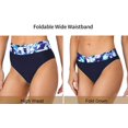 thumbnail image 2 of Charmo Womens Halter Bikini Swimsuit High Cut 2 Piece Bathing Suits, 2 of 8