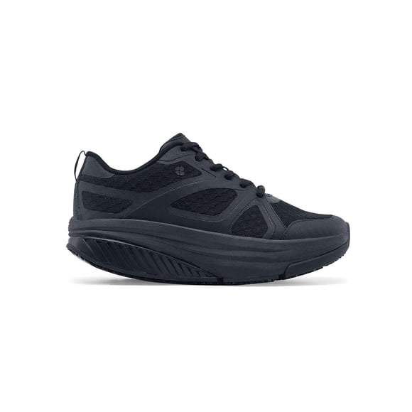 Shoes for Crews Women's Slip-Resistant Work Sneaker - Comfortable, Non-Slip Work Shoes for Women in Healthcare, Hospitality, Food Service - Energy II, Size 8 Black